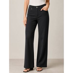 Vintage Carilyn Vaile Black Career Pants Straight Leg Stretch USA Made M